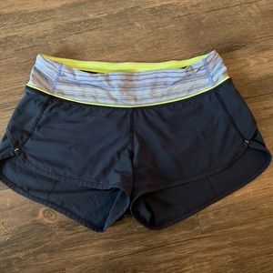 Lululemon speed shorts